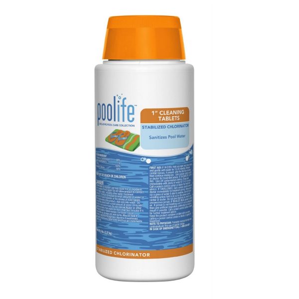poolife® 1" Cleaning Tablets Stabilized Chlorinator